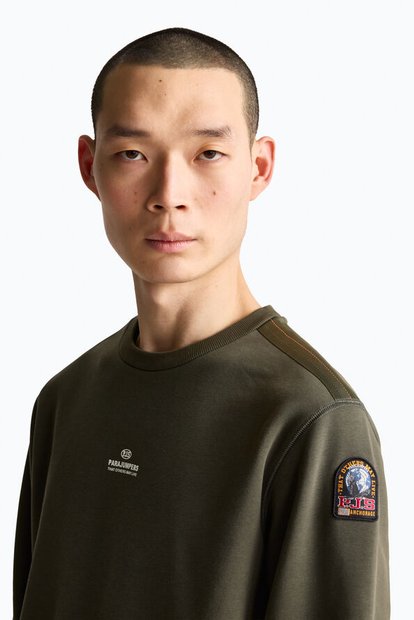 Parajumpers FERGUS - CREWNECK SWEATSHIRT  26WMPMFLRE01P370541