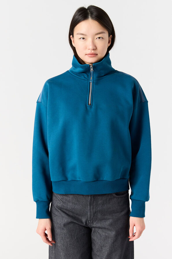 Parajumpers ZENDAYA - HALF-ZIP SWEAT  25WMPWFLEY32PU60708