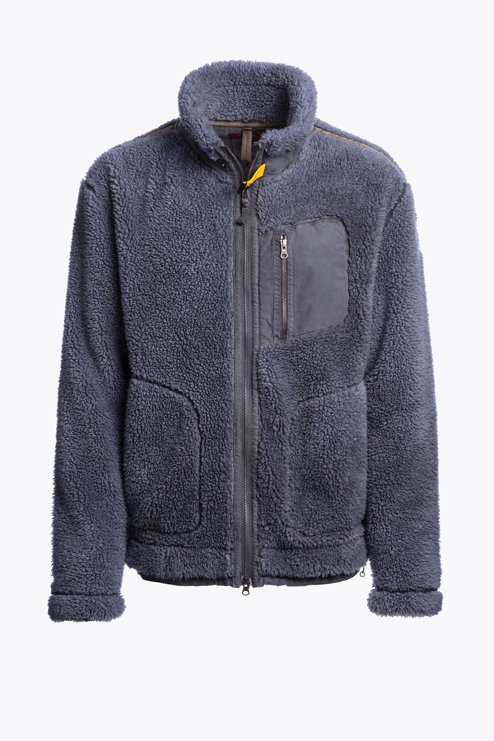 KIMBALL - CURLY FLEECE FULL-ZIP SWEAT BLUE NAVY | Parajumpers®