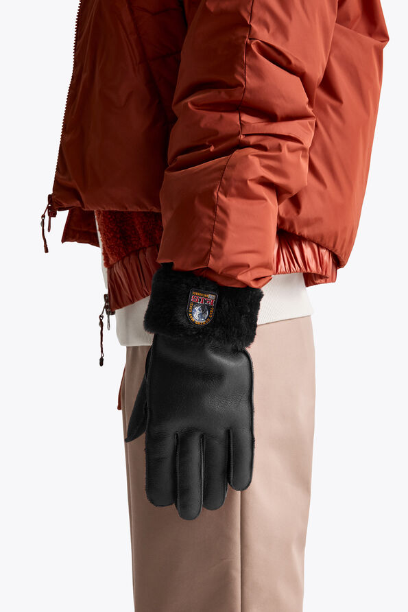Parajumpers GINDAL - SHEARLING GLOVES  26WMPAGLGL13PAO0541