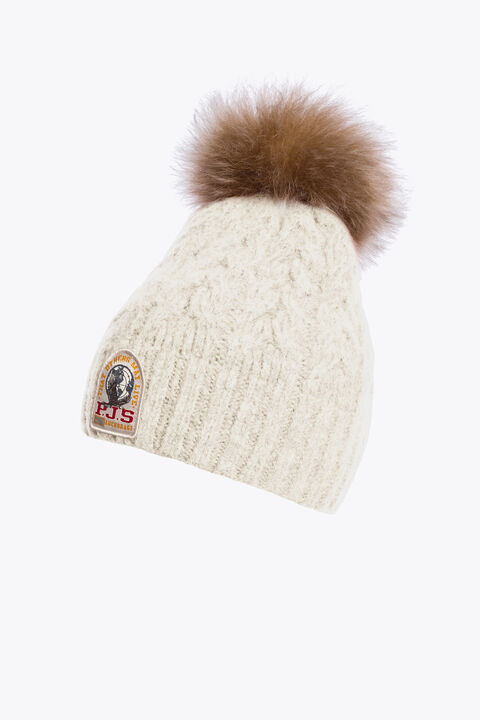 Parajumpers KYLIE - POMPON HAT  26WMPAHAHA34PAI0775