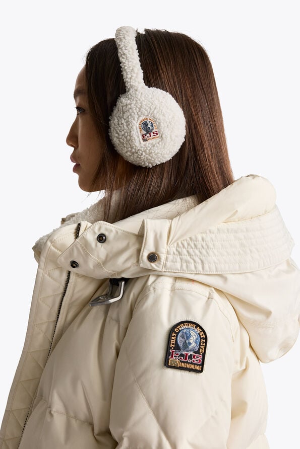 Parajumpers RAWAM - CURLY FLEECE EARMUFFS  26WMPAHBHA40PAN0131
