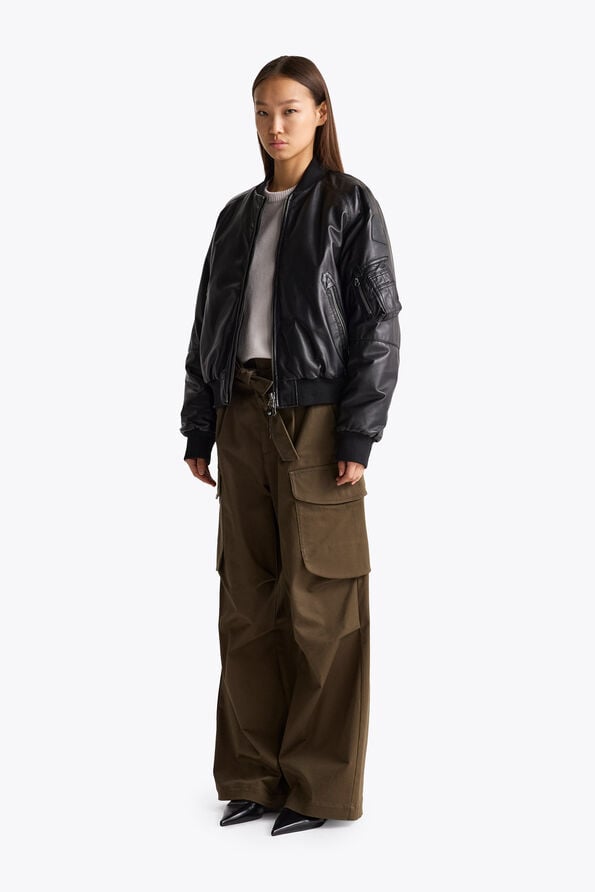 Parajumpers FAUREL - LEATHER BOMBER  26WMPWJKLE30P540541