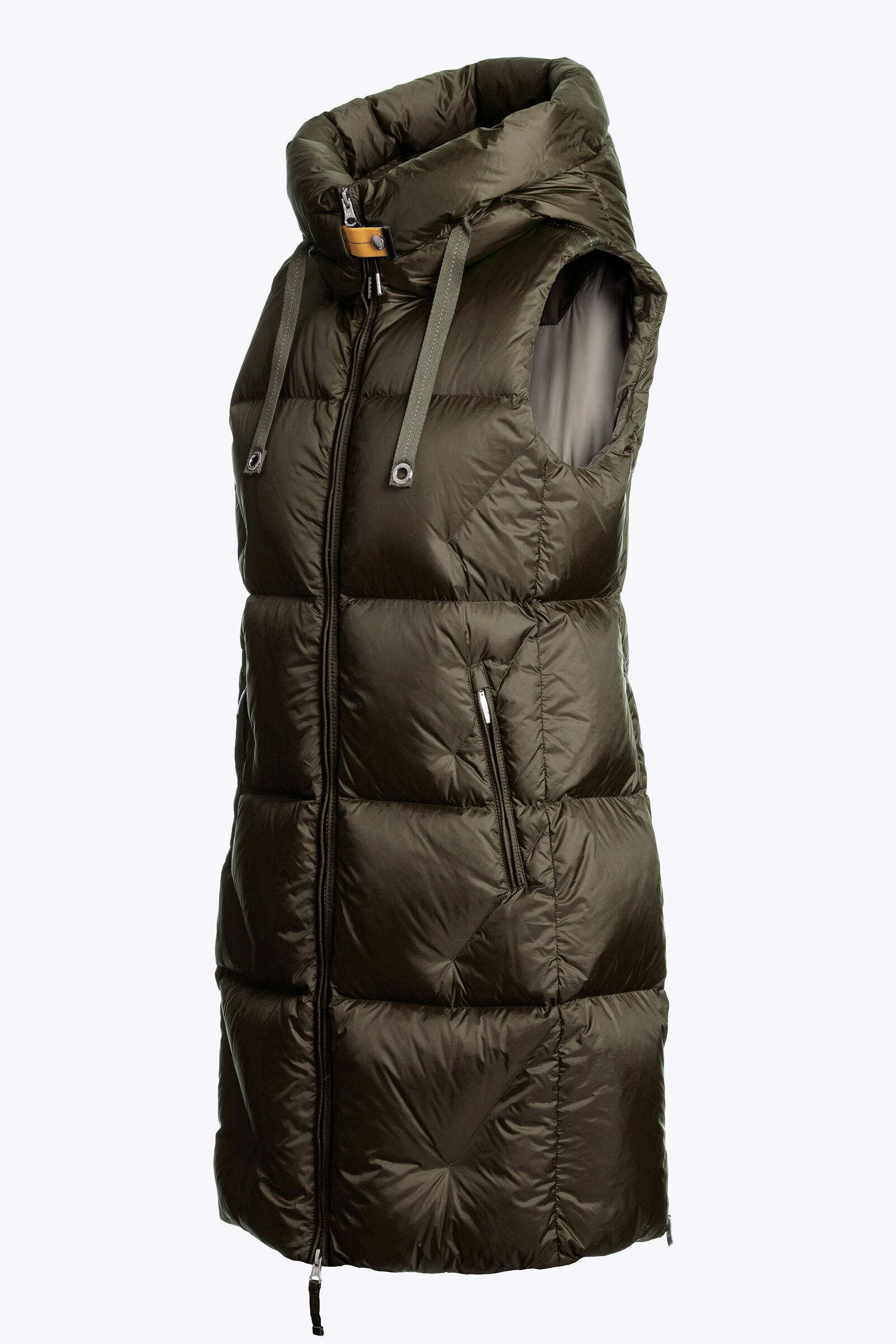 ZULY - HOODED VEST OLIVE GREY | Parajumpers®
