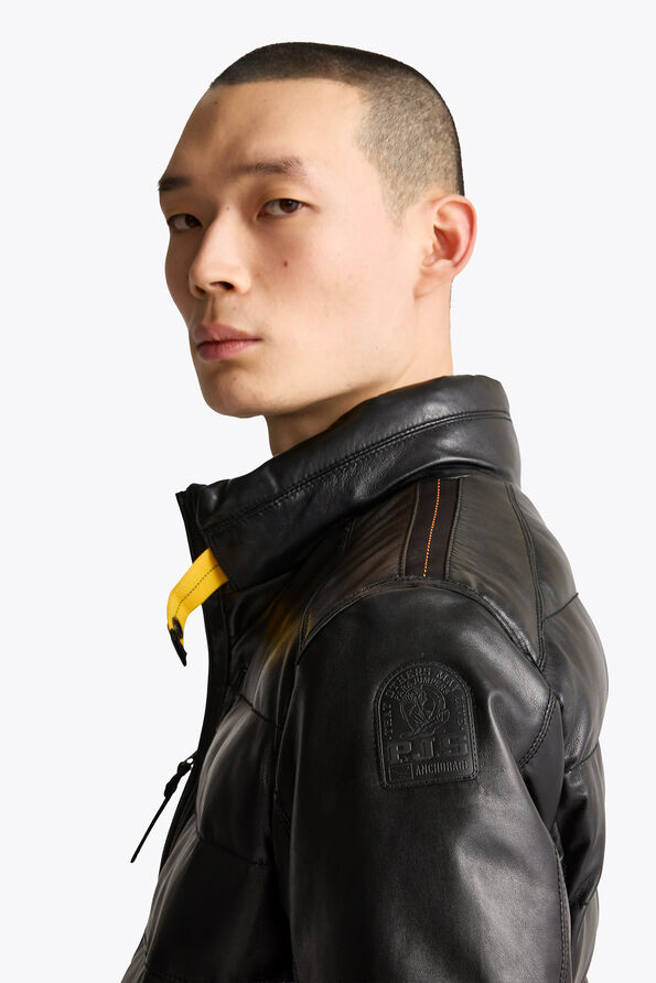 Parajumpers ERNIE - LEATHER JACKET  26WMPMJKLE02P040541