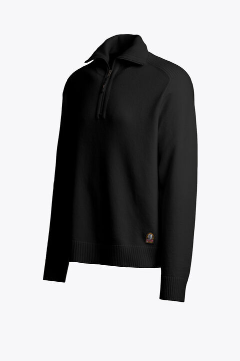 Parajumpers CALDONAZZO - HALF-ZIP CARDIGAN  26WMPMKNLW02P280541