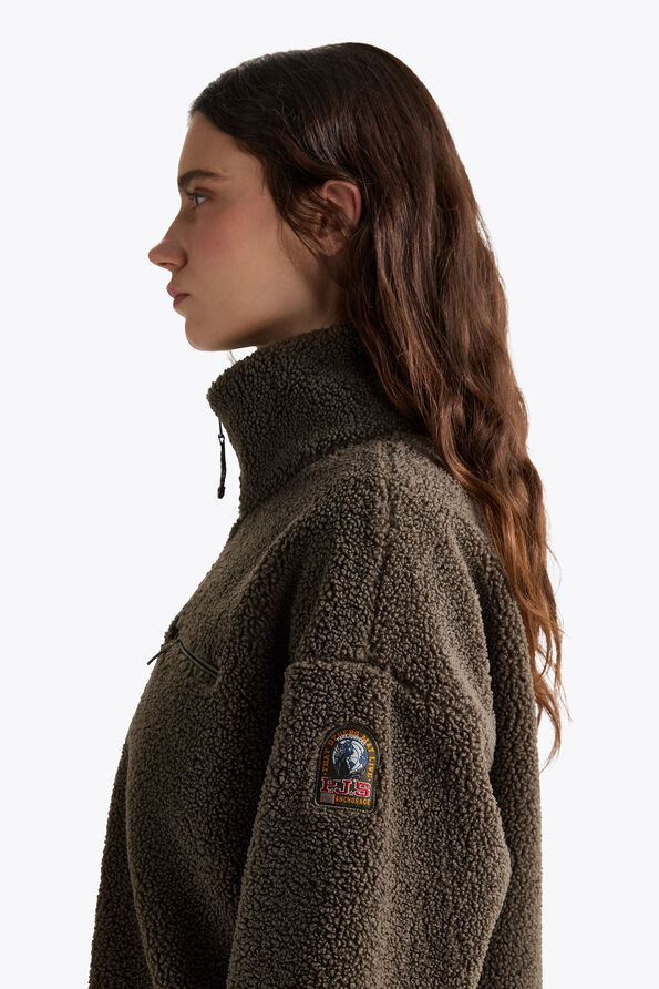 Parajumpers HONKA - HALF-ZIP SWEATSHIRT  26WMPWFLPF34P640218