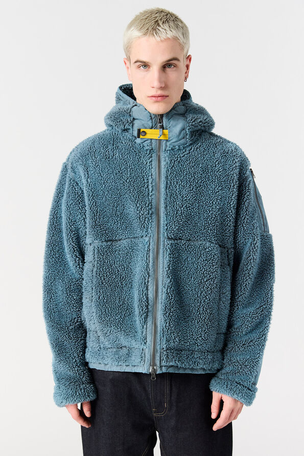 Parajumpers CAMAGLIO - CURLY FLEECE HOODIE  25WMPMFLPY01P520104