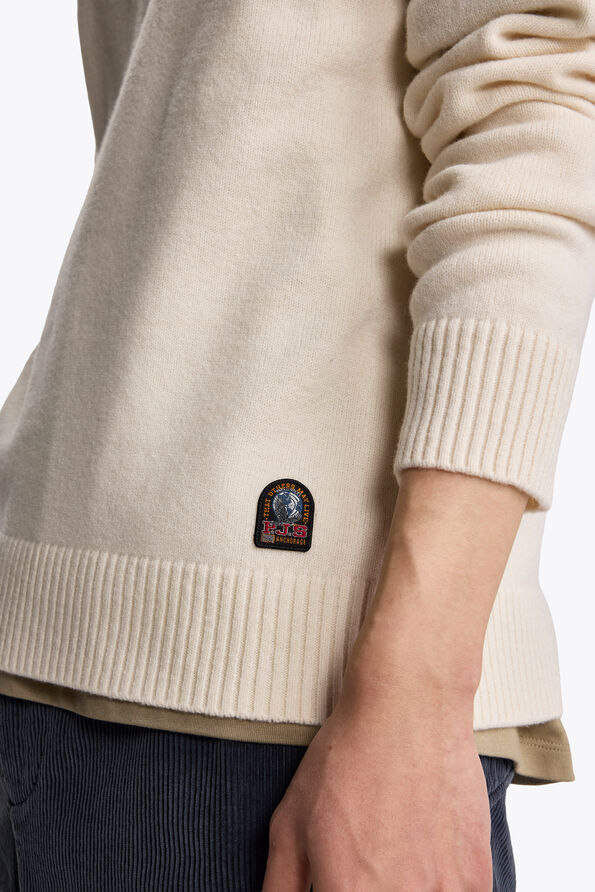 Parajumpers CALDONAZZO - HALF-ZIP CARDIGAN  26WMPMKNLW02P280775