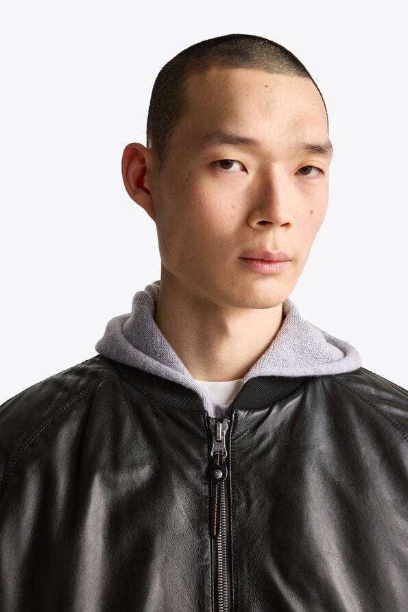 Parajumpers MORVIN - LEATHER BOMBER  26WMPMJKLE03P040541