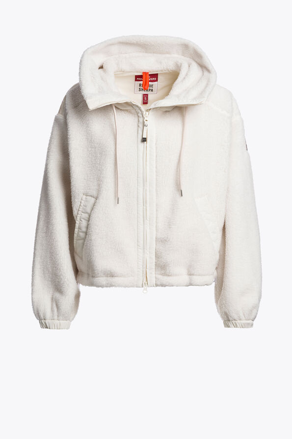 Parajumpers KISHA NO EMBRO - HOODED FLEECE  26WMPWFLQS41P780132