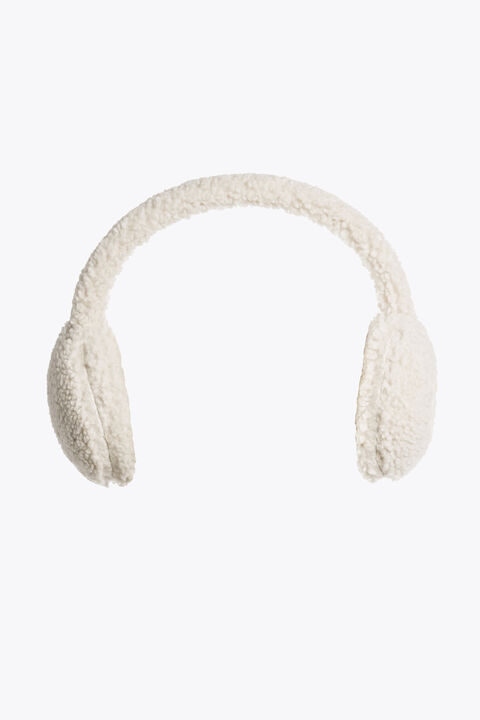 Parajumpers RAWAM - CURLY FLEECE EARMUFFS  26WMPAHBHA40PAN0131