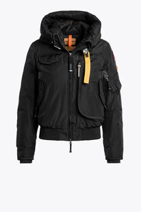 GOBI - HOODED BOMBER BLACK | Parajumpers®
