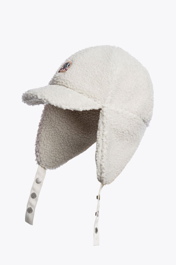 Parajumpers VEVEY - CURLY FLEECE JOCKEY HAT  26WMPAHAHA41PAN0131
