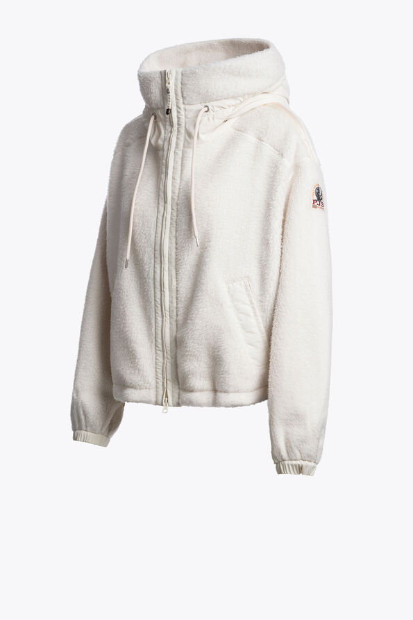 Parajumpers KISHA NO EMBRO - HOODED FLEECE  26WMPWFLQS41P780132