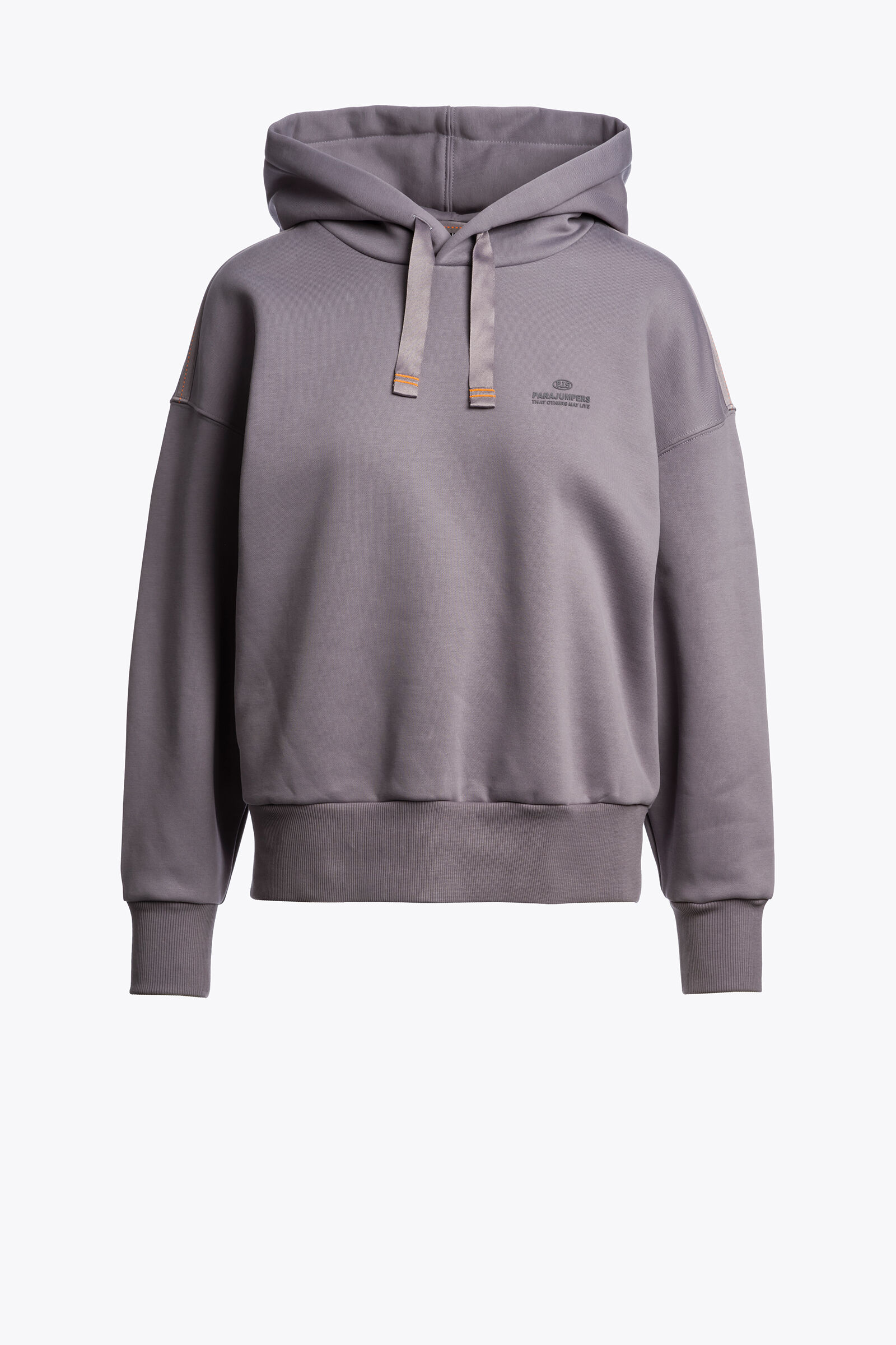 SABRI - HOODED SWEAT RABBIT GREY | Parajumpers®