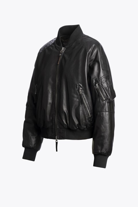 Parajumpers FAUREL - LEATHER BOMBER  26WMPWJKLE30P540541