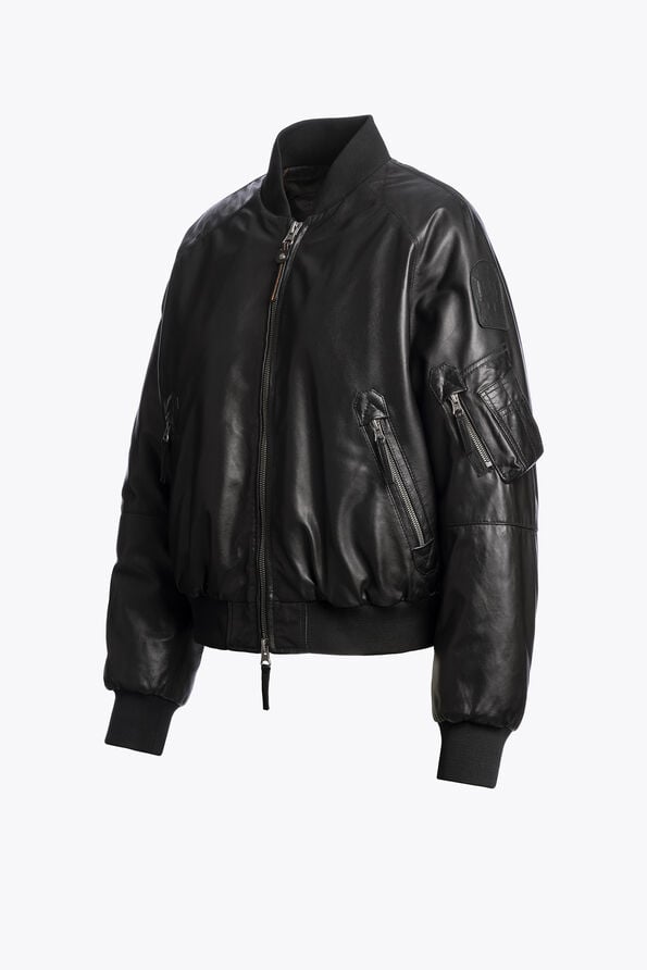 Parajumpers FAUREL - LEATHER BOMBER  26WMPWJKLE30P540541