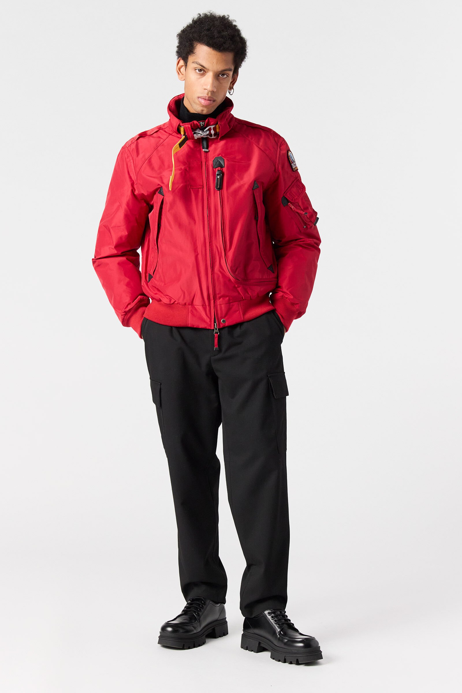 PARAJUMPERS PJS フライトジャケット M FIRE - BOMBER BLACK | Parajumpers®