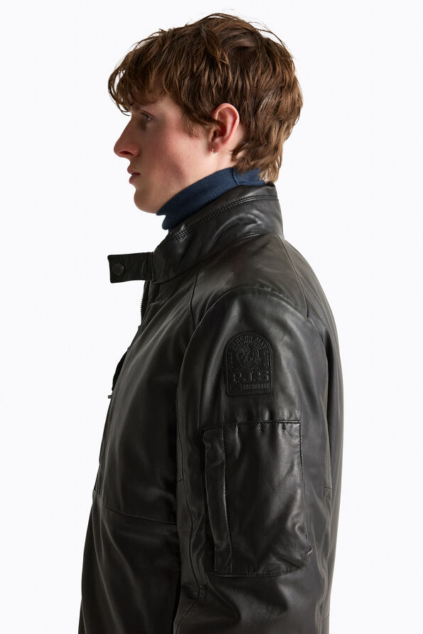 Parajumpers SOWERS - LEATHER JACKET  26WMPMJKLG01P400541