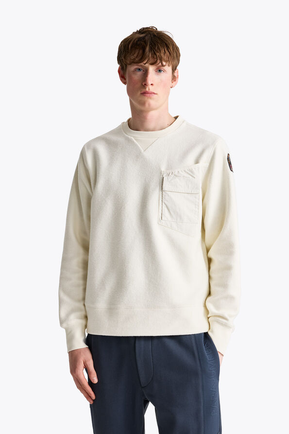 Parajumpers PERNHOS - CREWNECK SWEATSHIRT  26WMPMFLQR01P390541