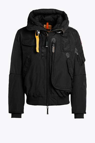 GOBI - HOODED BOMBER BLACK | Parajumpers® 