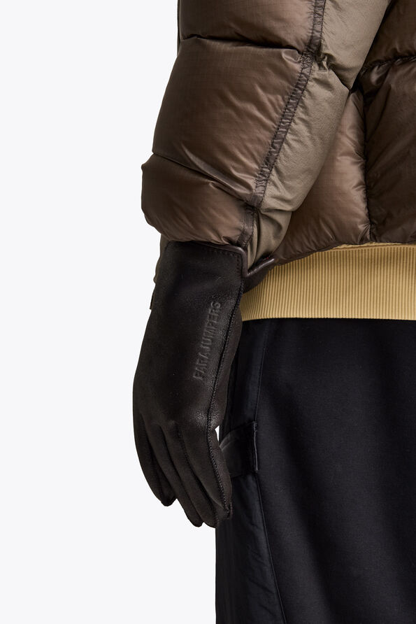 Parajumpers WUNCAR - SHEARLING GLOVES  26WMPAGLGL14PAP0541