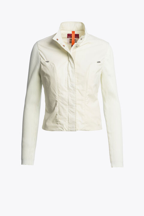 Parajumpers KRYSTA - HYBRID CARDIGAN  26SMPWHYTV31P77B063