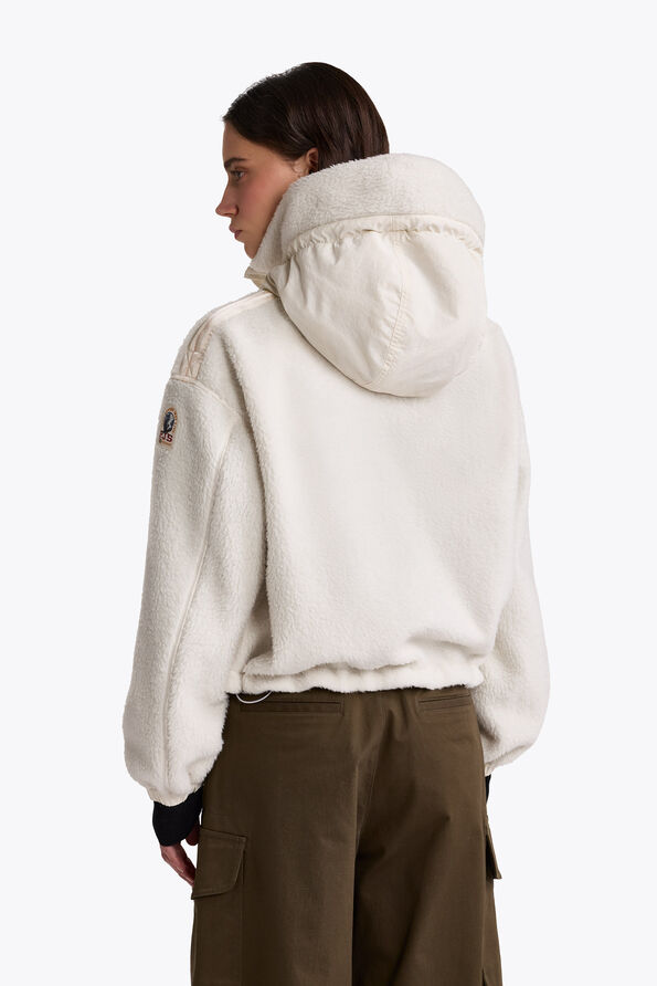 Parajumpers KISHA NO EMBRO - HOODED FLEECE  26WMPWFLQS41P78B071
