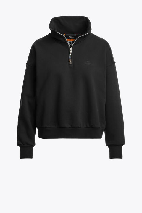 Parajumpers ZENDAYA - HALF-ZIP SWEAT  25WMPWFLEY32PU60541