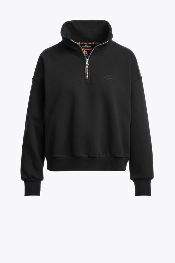 Parajumpers ZENDAYA - HALF-ZIP SWEAT  25WMPWFLEY32PU60541