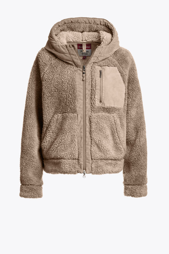 Parajumpers CREAMY - FULL-ZIP SWEAT  25WMPWFLPY31P990772