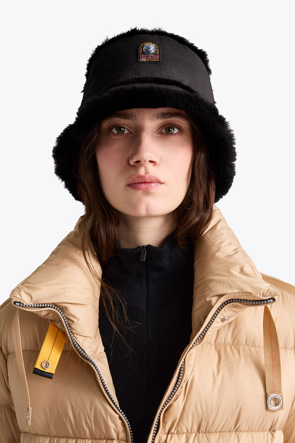 Parajumpers LYLLIS - SHEARLING BUCKET HAT  26WMPABUHA31PAO0541