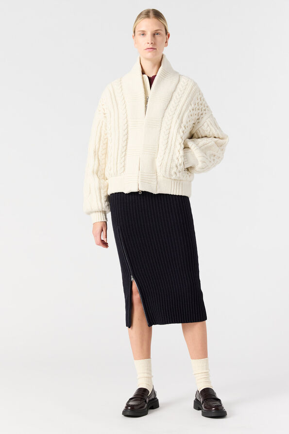 Parajumpers NEZUKO - FULL-ZIP CARDIGAN  25WMPWHYAK31PE30775