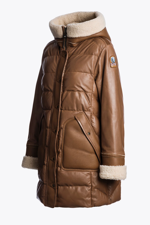 Parajumpers DEMI SPECIAL - LEATHER COAT  25WMPWJKSE33P680616