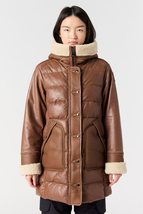 Parajumpers DEMI SPECIAL - LEATHER COAT  25WMPWJKSE33P680616