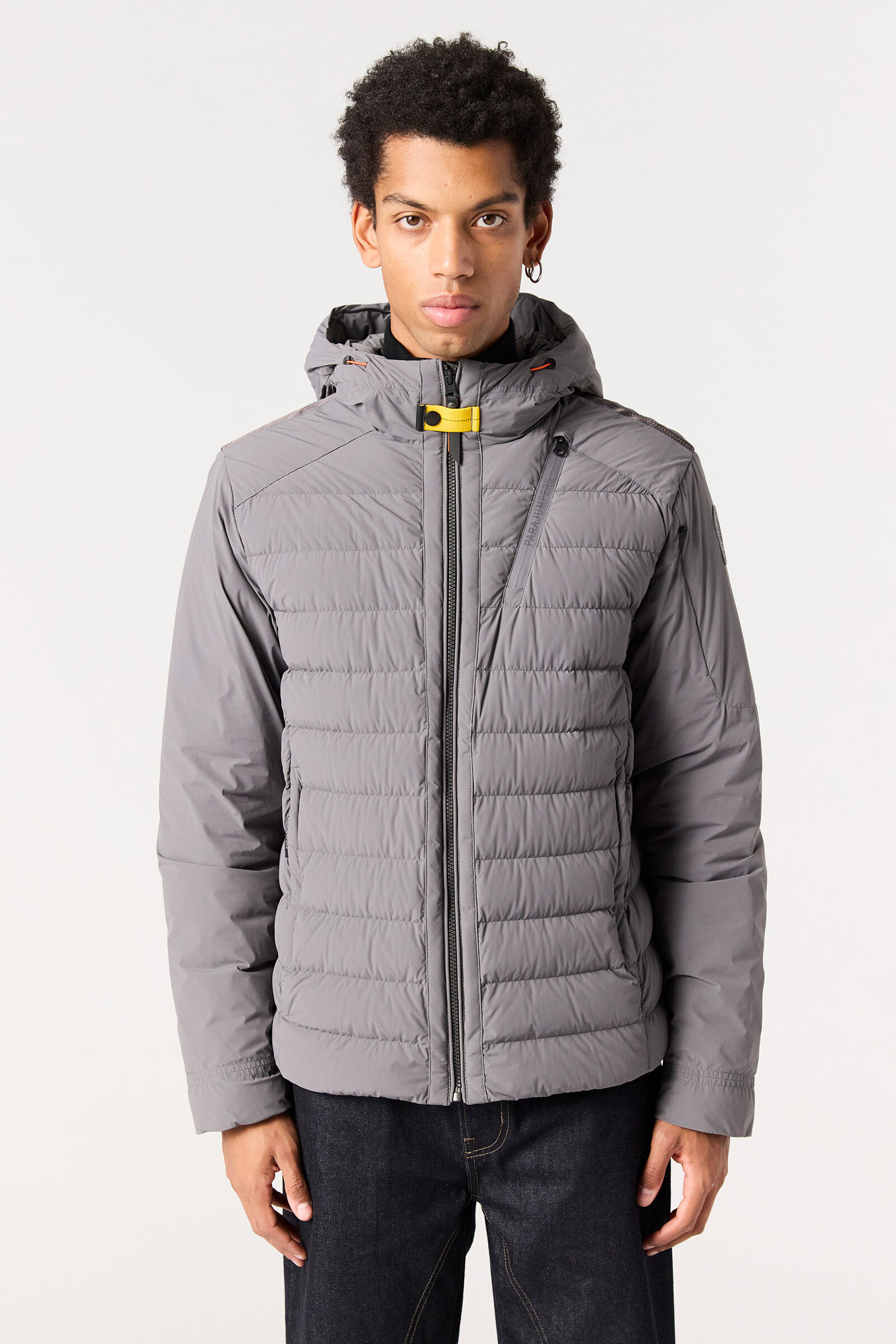 COLBERT - HOODED DOWN JACKET PEWTER | Parajumpers®